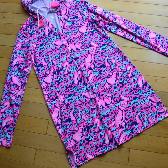 Lilly Pulitzer Rylie Cover Up Dress Size M - Picture 5 of 9